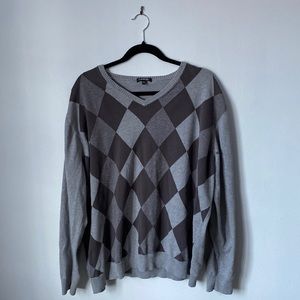Grey sweater GEORGE XXL 10$ for sale